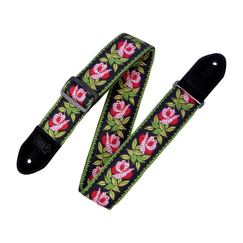 Levy's MC8JQ Woven Fabric Guitar Strap - Design 003 - Image 1
